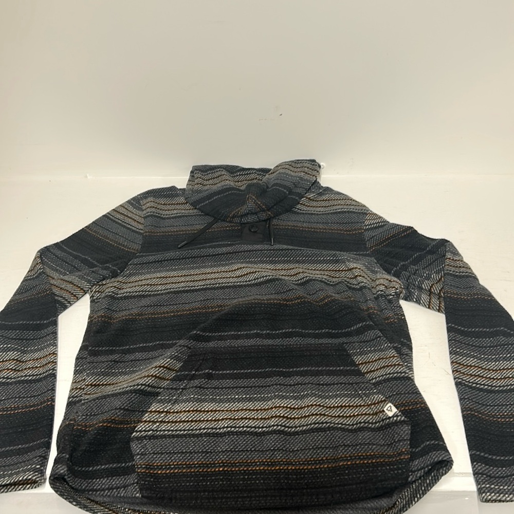 Men's Small Liv Outdoor Fleece Striped Hoodie